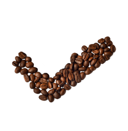 Coffee Bean checkmark